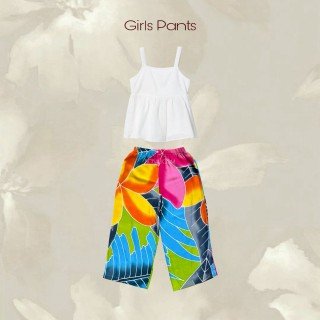 Kids Rayon Hand Painted Pants